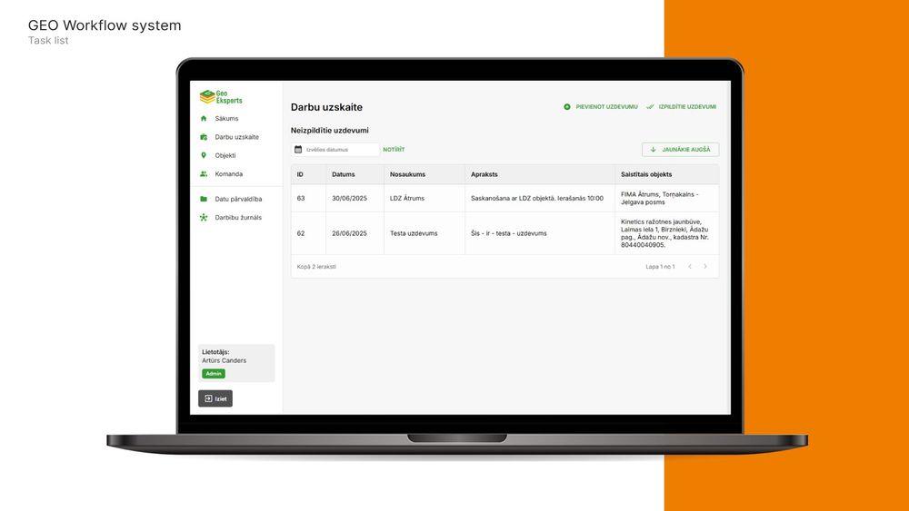 GEO Workflow System