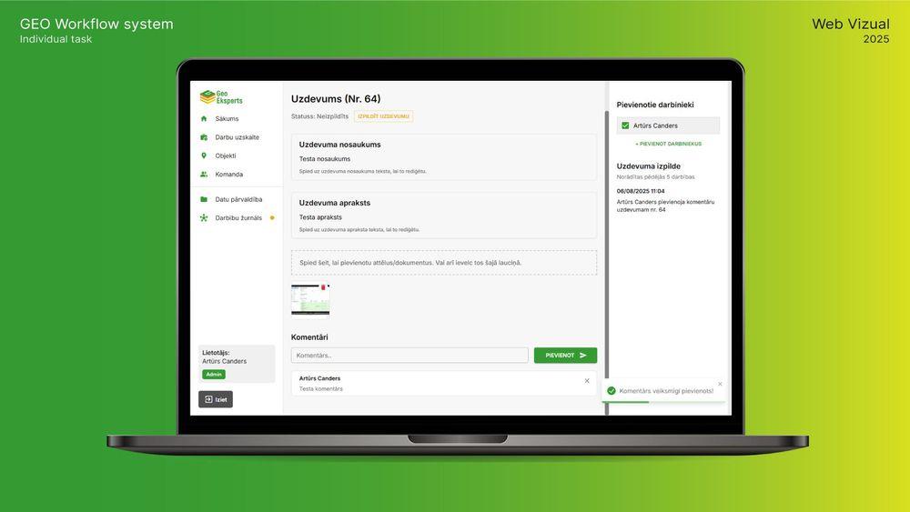 GEO Workflow System