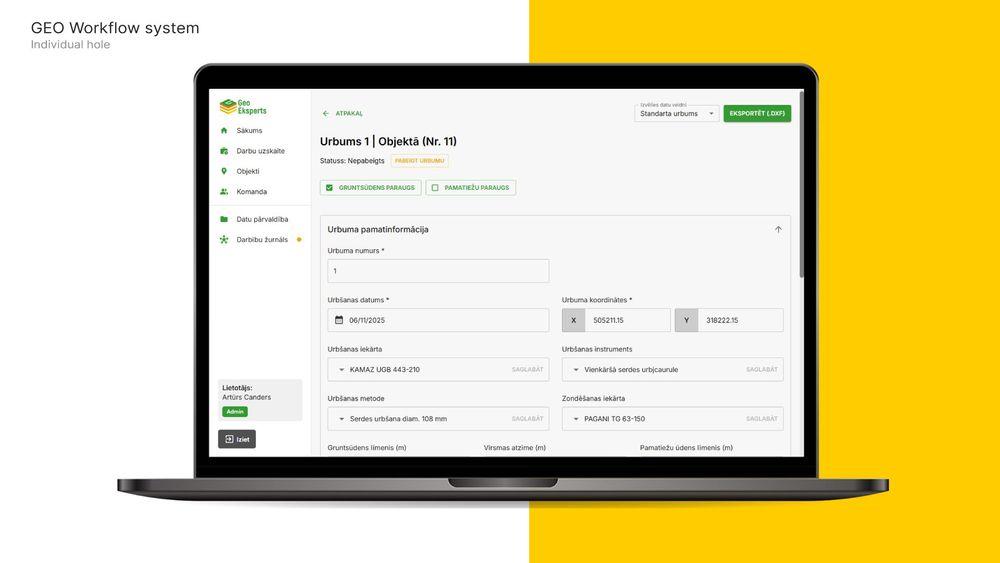 GEO Workflow System