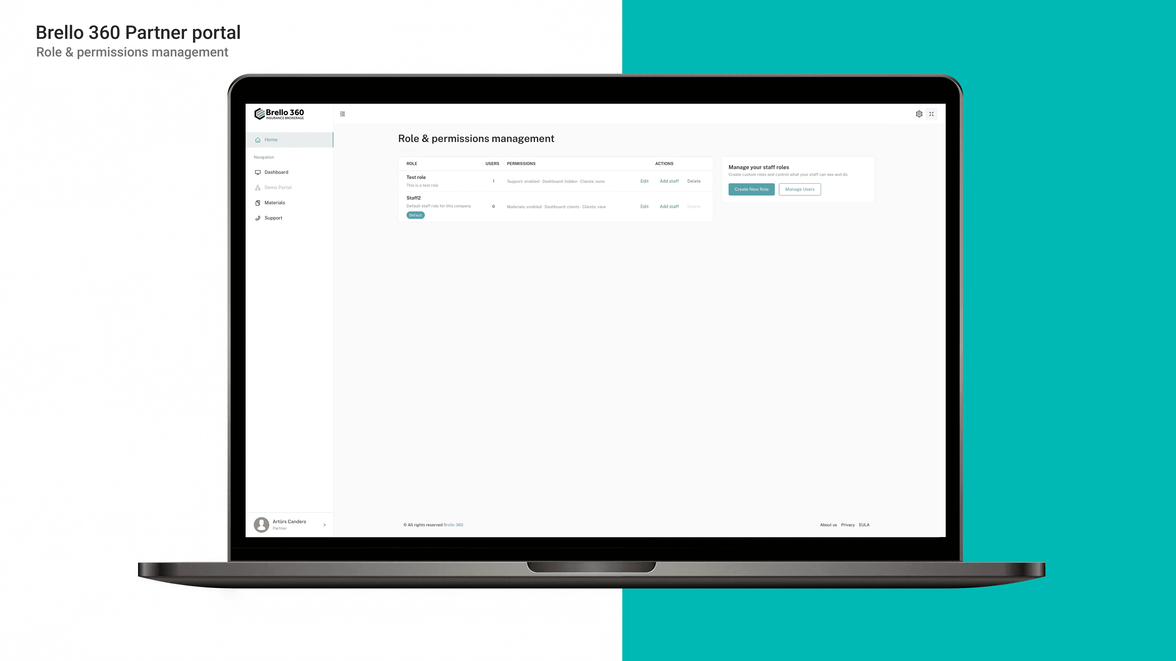 Brello 360 Partneru portāls