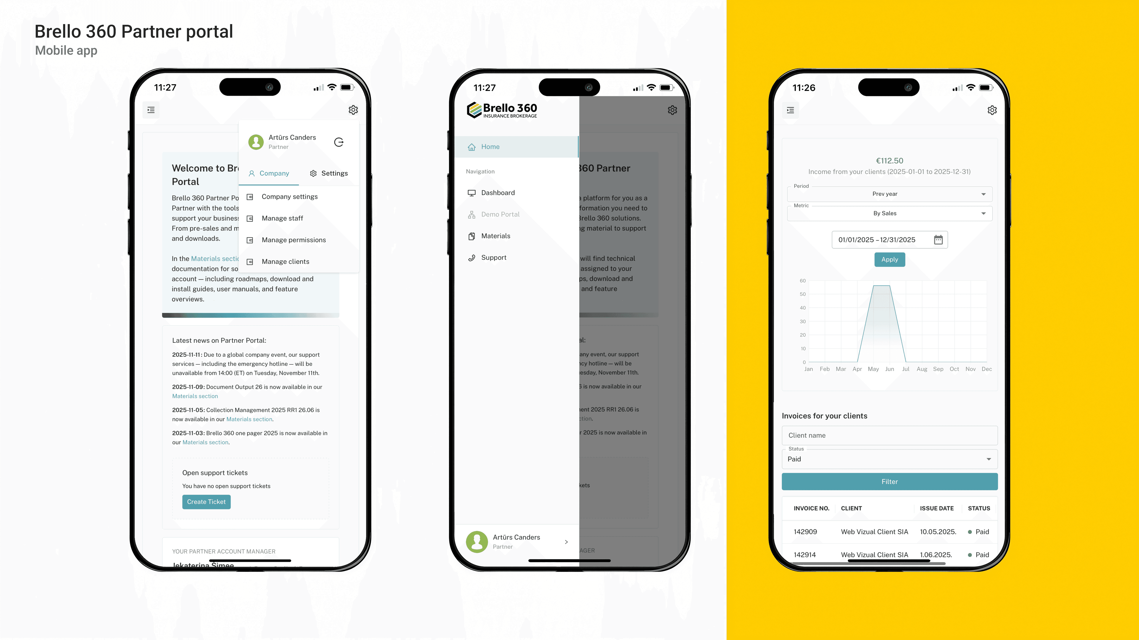 Brello 360 Partneru portāls