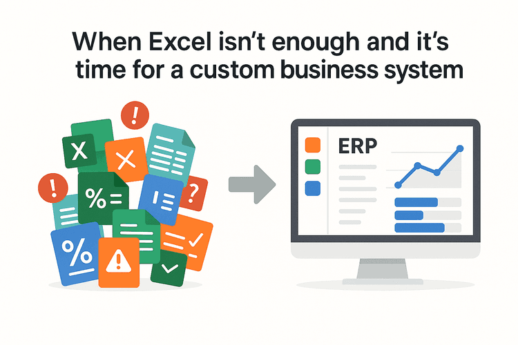 ERP system development - Excel is no longer enough ?!
