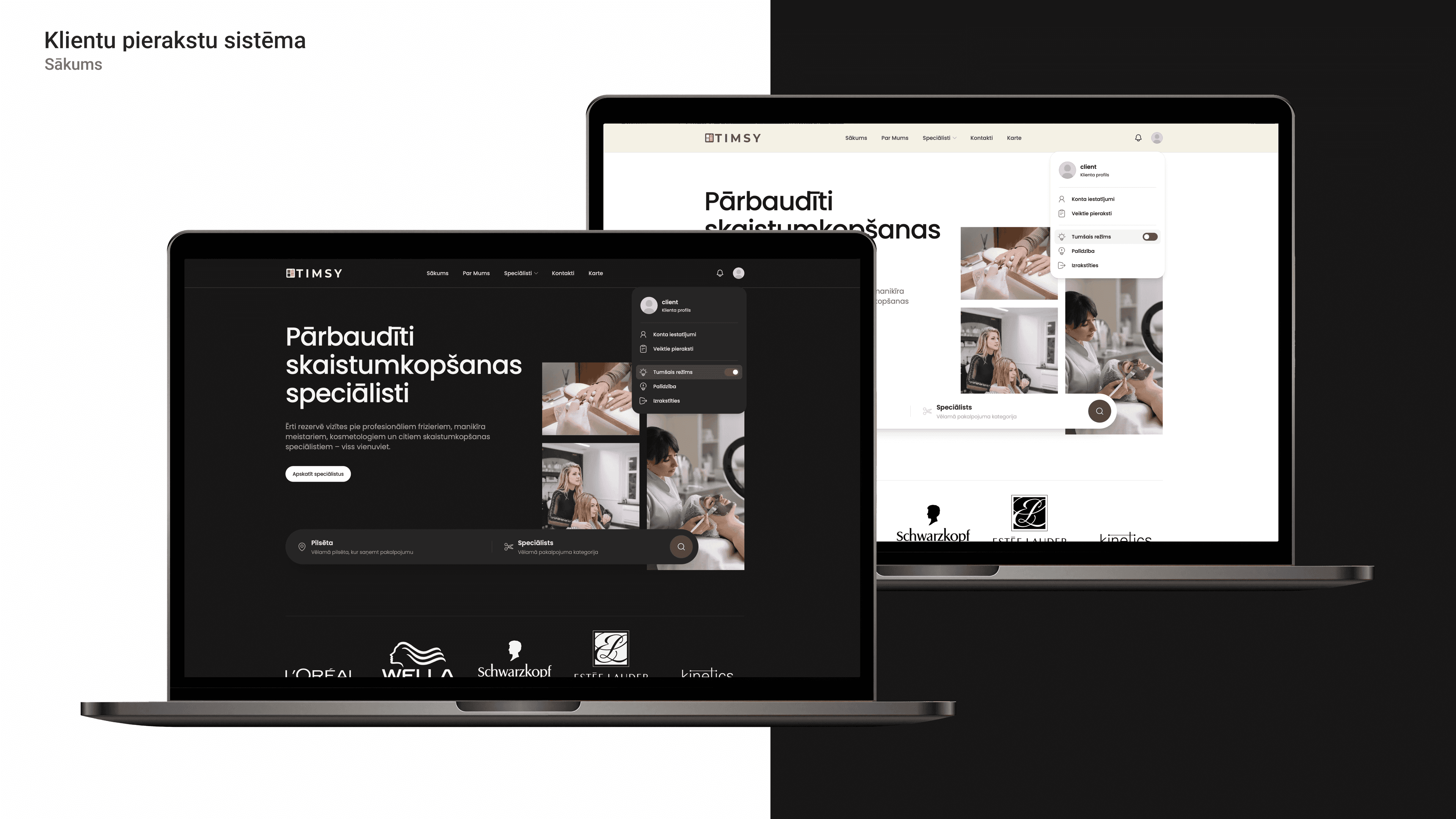 Klientu pierakstu sistēma