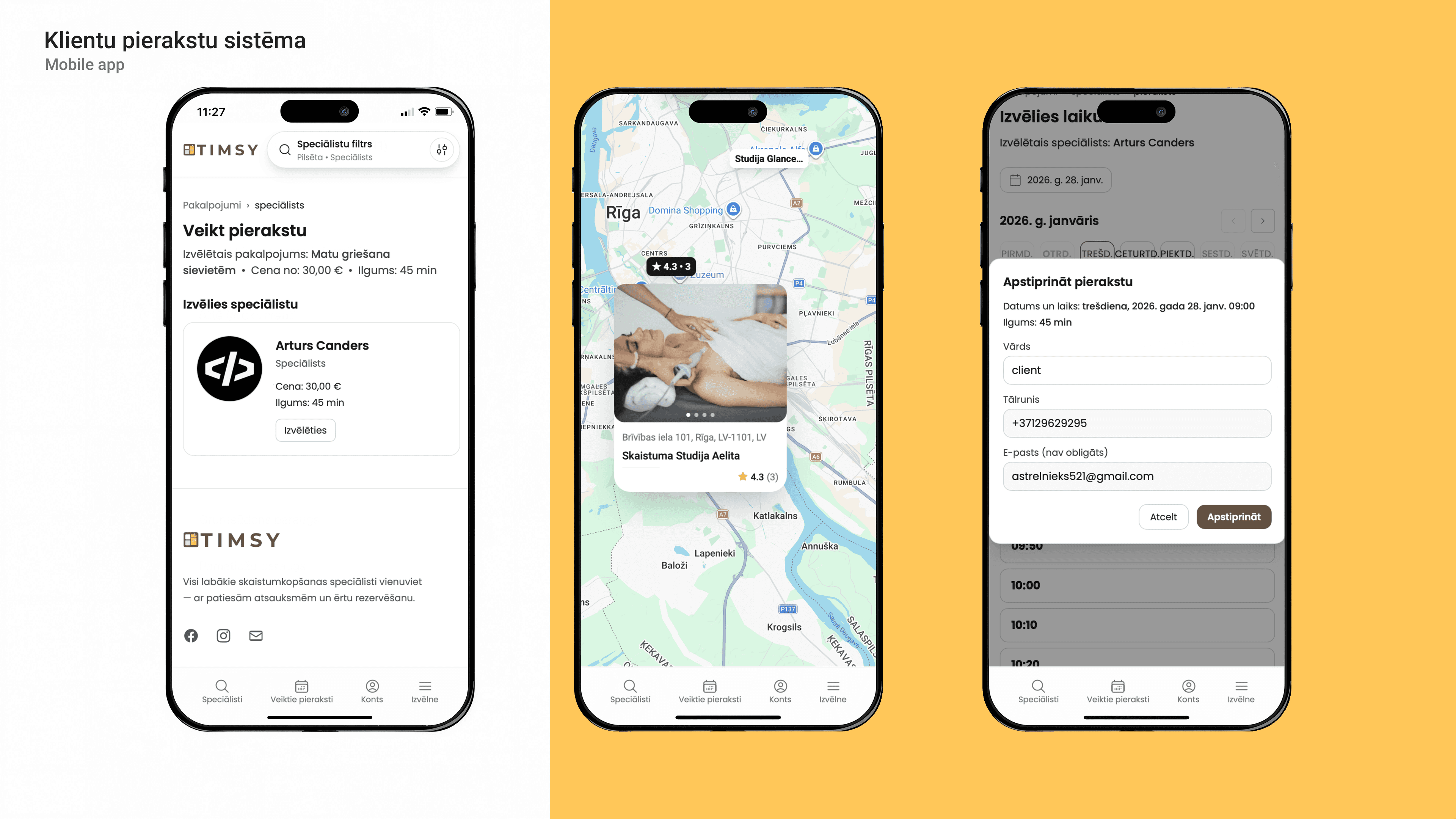 Klientu pierakstu sistēma